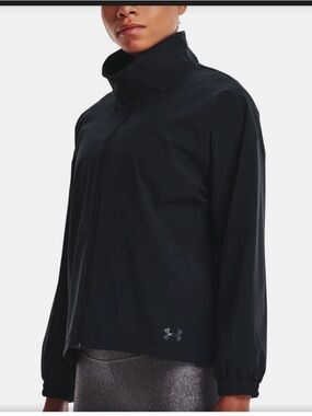 Under Armour Women's Black Full-Zip Athletic Jacket